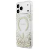Guess Resin Bottom Glitter MagSafe θήκη για iPhone 18 Pro Max / 17 Pro Max, χρυσό