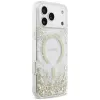 Guess Resin Bottom Glitter MagSafe θήκη για iPhone 18 Pro Max / 17 Pro Max, χρυσό
