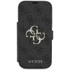 Guess Book 4G Metal Logo θήκη για iPhone 18 Pro / 17 Pro - μαύρο