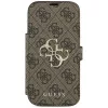 Guess Book 4G Metal Logo θήκη για Apple iPhone 18 Pro / 17 Pro – καφέ