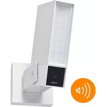 Netatmo Smart Outdoor κάμερα με σειρήνα NOC-S-W-EC (λευκό)