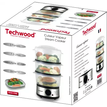 Ατμομάγειρας Techwood TCV-750 7.5 L (TCV-750)