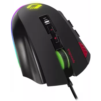 Speedlink Tarios ενσύρματο gaming ποντίκι USB, RGB, 24000 DPI (SL-680012-BK)