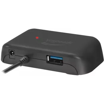 Hub USB-C σε 4 θύρες USB 3.0 Speedlink Snappy Evo (SL-140202-BK)