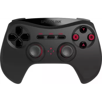 Speedlink Strike NX ασύρματο gamepad για PC/PS3, μαύρο (SL-650100-BK-01)