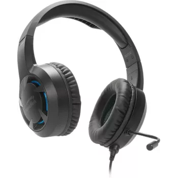 SPEEDLINK SL-450305-BK ενσύρματο gaming headset on-ear με μικρόφωνο με μείωση θορύβου, USB-A, οδηγοί 30mm, καλώδιο 1,8m, μαύρο