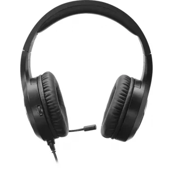 SPEEDLINK SL-450305-BK ενσύρματο gaming headset on-ear με μικρόφωνο με μείωση θορύβου, USB-A, οδηγοί 30mm, καλώδιο 1,8m, μαύρο