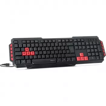 Gaming πληκτρολόγιο Speedlink Ludicium, σκανδιναβική διάταξη (SL-670009-BK-NC)