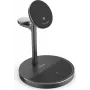 Hama 3-in-1 Qi2 ασύρματος σταθμός φόρτισης, 15W, Μαύρο