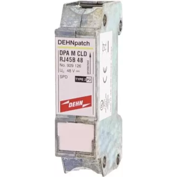 DEHN DPA M CLD RJ45B 48 Απαγωγός υπέρτασης DEHNpatch με 2 υποδοχές RJ45