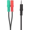 Speedlink Trax προσαρμογέας ακουστικών για PS4/Xbox (SL-450103-BK)