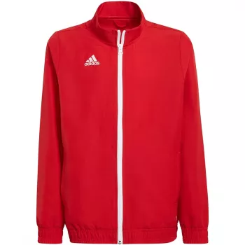 adidas Entrada 22 Αθλητικό Μπουφάν Παρουσίασης Κόκκινο H57540 (152 cm) – Παιδικό Ποδοσφαιρικό Μπουφάν