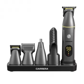 Carrera 34648 Σετ Περιποίησης – Multi-Groomer για Γένια, Μαλλιά, Σώμα, Μύτη και Αυτιά