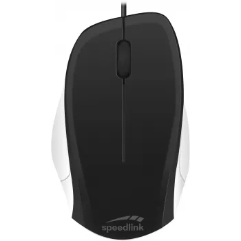 Speedlink Ledgy Αθόρυβο ποντίκι, μαύρο/λευκό (SL-610015-BKWE)