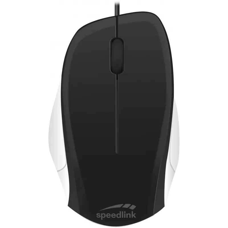 Speedlink Ledgy Αθόρυβο ποντίκι, μαύρο/λευκό (SL-610015-BKWE)