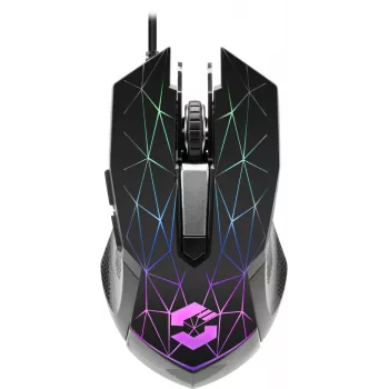 Speedlink Reticos ποντίκι gaming RGB, μαύρο χρώμα (SL-680011-BK)