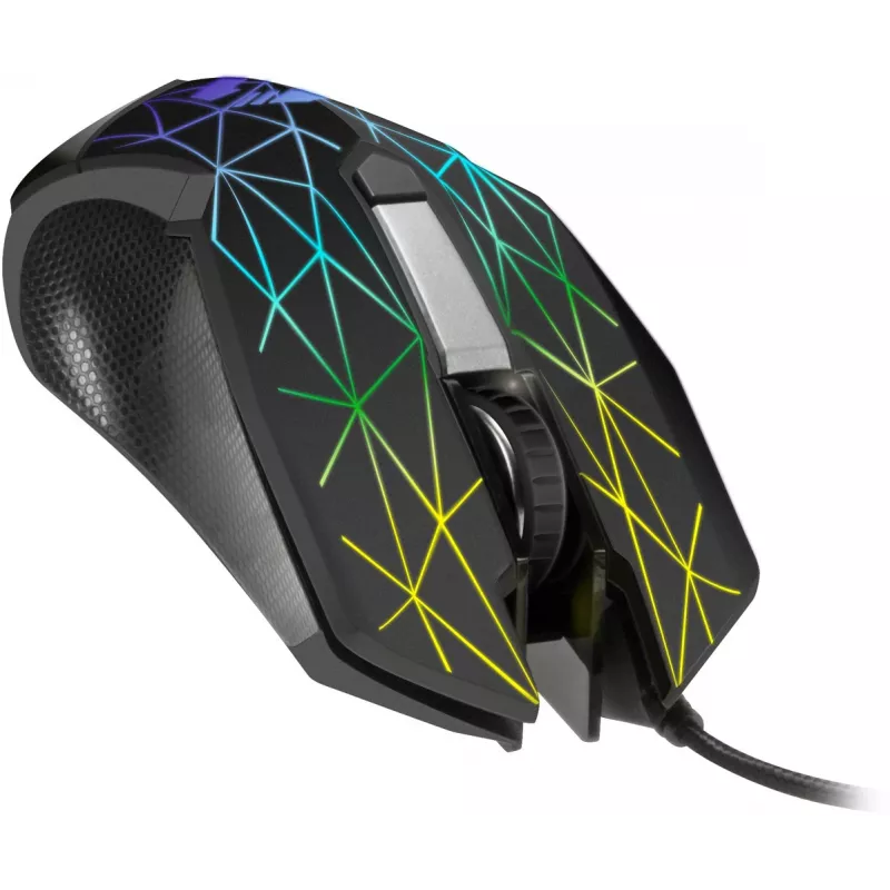 Speedlink Reticos ποντίκι gaming RGB, μαύρο χρώμα (SL-680011-BK)
