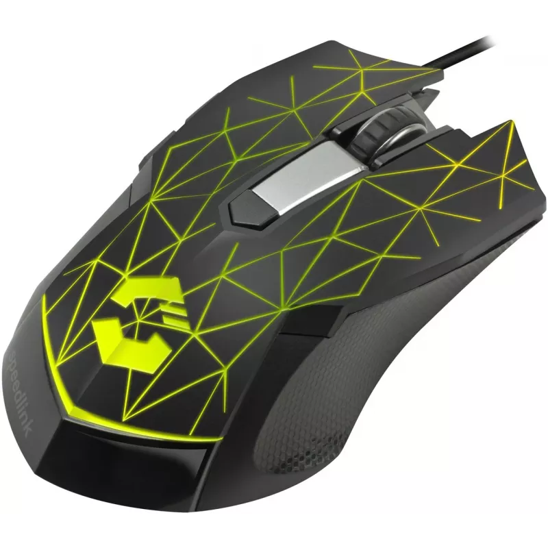 Speedlink Reticos ποντίκι gaming RGB, μαύρο χρώμα (SL-680011-BK)