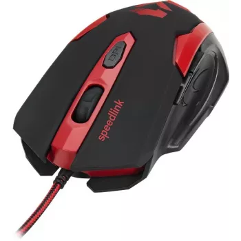 Speedlink Xito ενσύρματο ποντίκι gaming, 5 κουμπιά, 3200 DPI (SL-680009-BKRD)