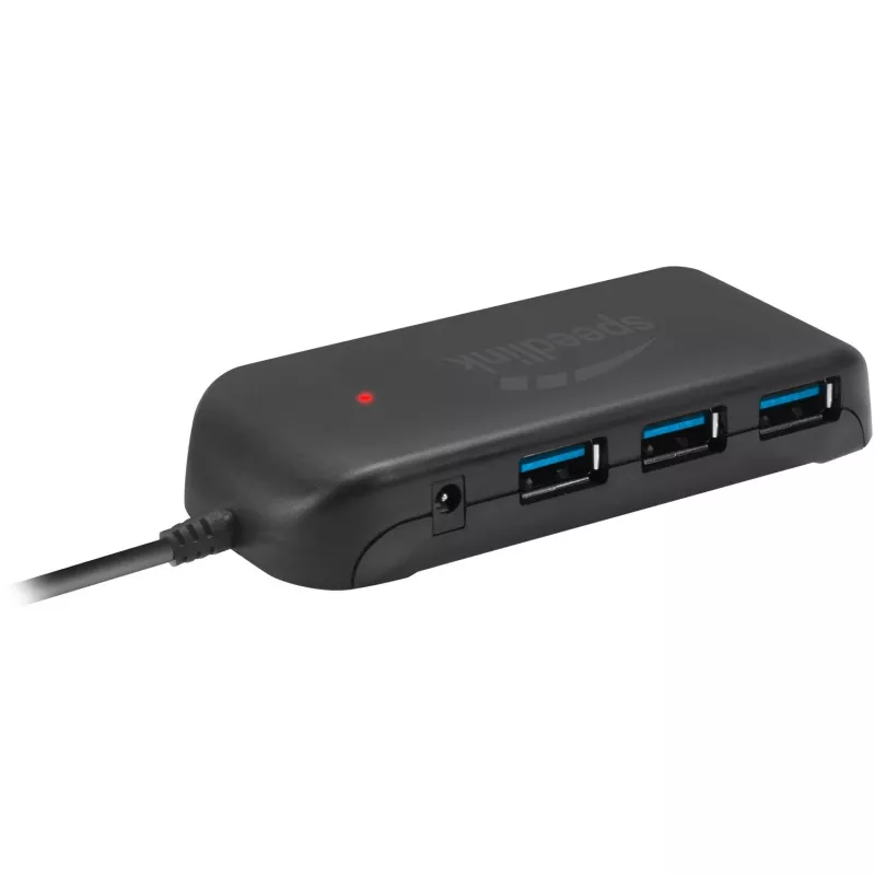 Speedlink Snappy Evo USB 3.0 Hub 7 θυρών (SL-140108-BK)