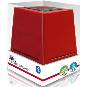 Speedlink Cubid BT ηχείο, κόκκινο χρώμα (SL-8904-RD)
