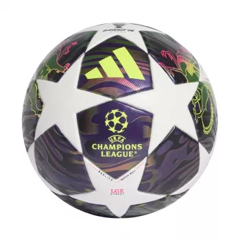 Adidas UCL 25/26 Street Ball μπάλα ποδοσφαίρου μεγέθους 5 – λευκή/μωβ (JX9088)