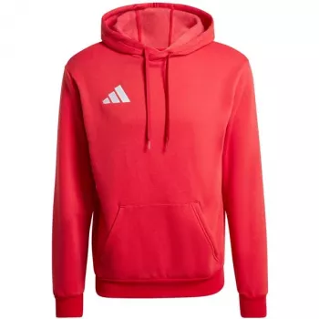 adidas Entrada 26 ανδρικό κόκκινο φούτερ με κουκούλα - μέγεθος M (JZ6576)