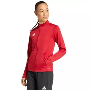 adidas Entrada 26 γυναικείο μπουφάν προπόνησης κόκκινο JZ6601 μέγεθος L