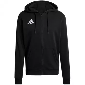 adidas Entrada 26 ανδρικό φούτερ με κουκούλα full-zip μαύρο 2XL KF5945