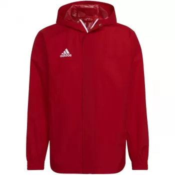 adidas Ανδρικό Entrada 22 Αδιάβροχο μπουφάν Κόκκινο IK4009
