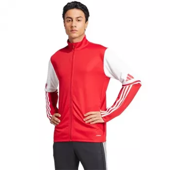 adidas Squadra 25 Ανδρικό Αθλητικό φούτερ Κόκκινο/Λευκό JD2979 S