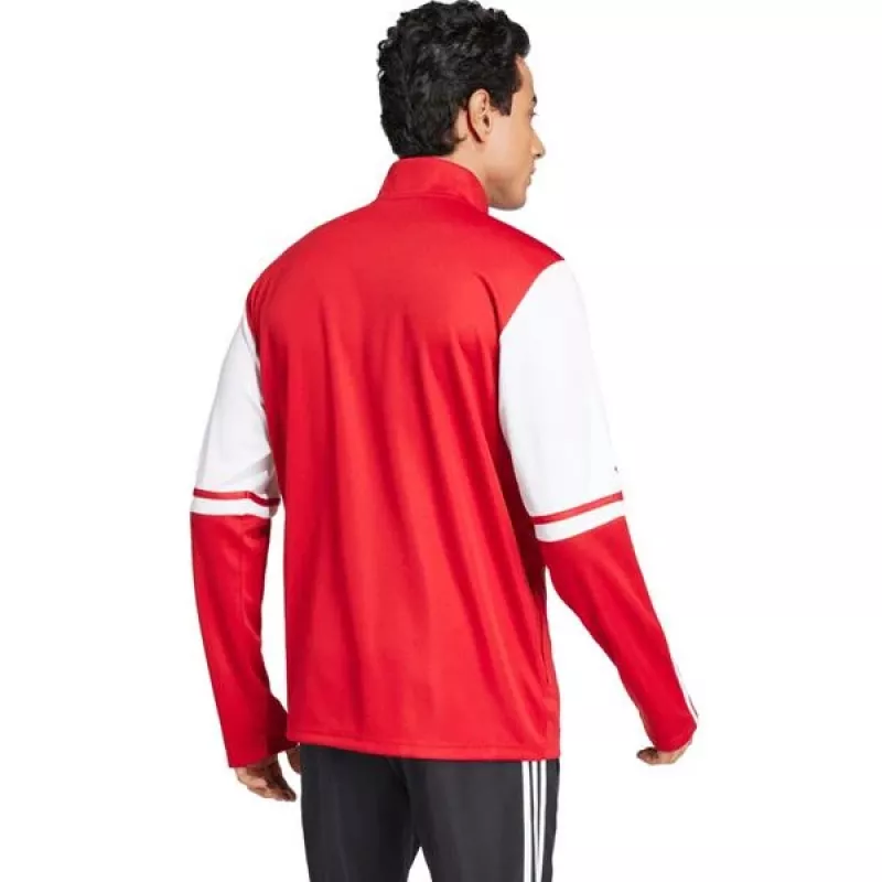 adidas Squadra 25 Ανδρικό Αθλητικό φούτερ Κόκκινο/Λευκό JD2979 S