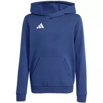 adidas Entrada 26 παιδικό φούτερ με κουκούλα μπλε 140cm JZ6567