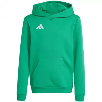 adidas Entrada 26 παιδικό φούτερ με κουκούλα - πράσινο - μέγεθος 164cm (έφηβος XL) JZ6563