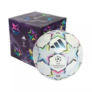 adidas UCL League 26/27 League Stage Box ποδόσφαιρο μέγεθος 4 λευκό/μπλε/ροζ/πράσινο KE9771