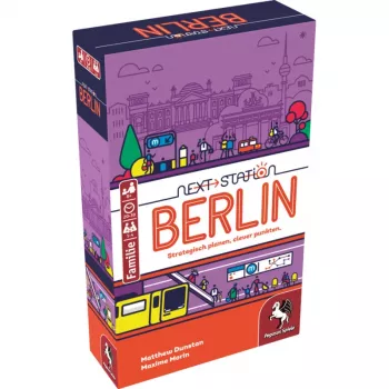PEGASUS Next Station Berlin – επιτραπέζιο παιχνίδι Roll & Write (γερμανική έκδοση)