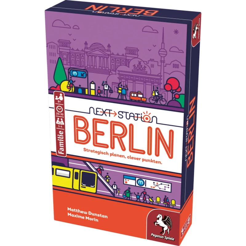 PEGASUS Next Station Berlin – επιτραπέζιο παιχνίδι Roll & Write (γερμανική έκδοση)