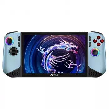MSI Claw 8 AI+ A2VM Glacier Blue Edition-254PL φορητός υπολογιστής gaming - Intel Core Ultra 7 258V, 32GB LPDDR5x, 1TB SSD, οθόνη αφής 20,3 cm (8 ίντσες) FHD 120Hz, Intel Arc Graphics, Windows 11 Home