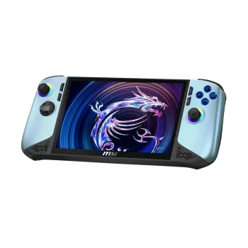 MSI Claw 8 AI+ A2VM Glacier Blue Edition-254PL φορητός υπολογιστής gaming - Intel Core Ultra 7 258V, 32GB LPDDR5x, 1TB SSD, οθόνη αφής 20,3 cm (8 ίντσες) FHD 120Hz, Intel Arc Graphics, Windows 11 Home