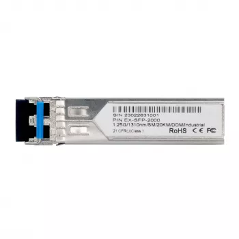 EXSYS EX-SFP-2000 πομποδέκτης SFP LC Singlemode Duplex 20km - 1,25 Gbit/s