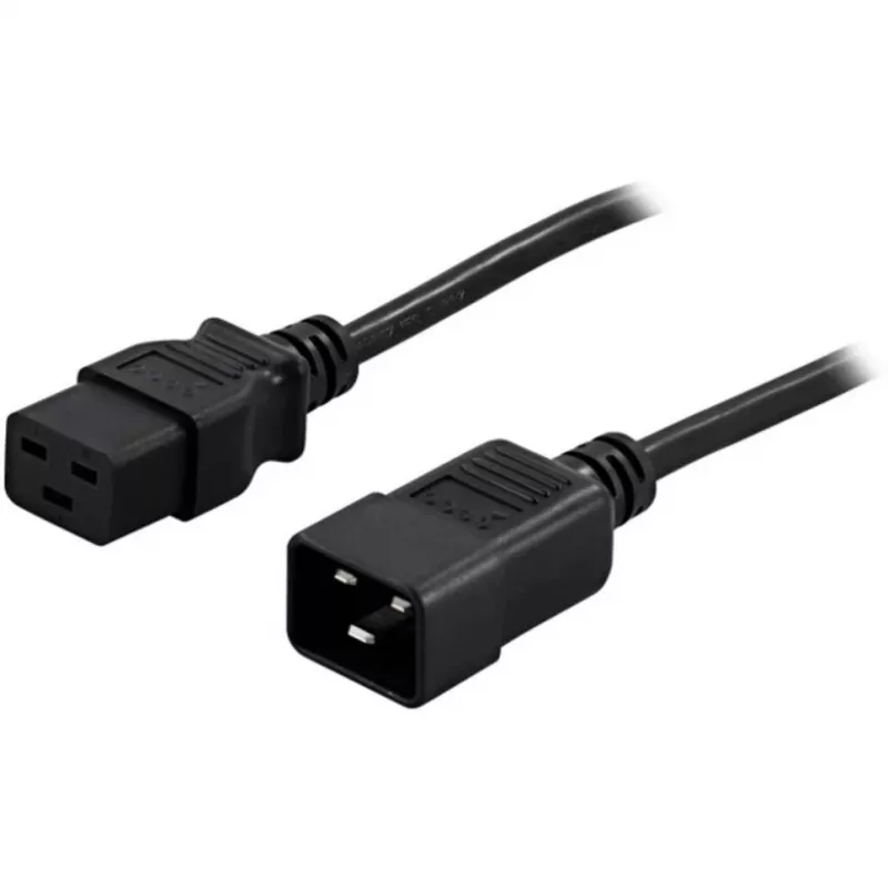 BlueWalker PowerWalker καλώδιο τροφοδοσίας IEC 60320 C19 σε C20 1,8 m μαύρο