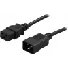 BlueWalker PowerWalker καλώδιο τροφοδοσίας IEC 60320 C19 σε C20 1,8 m μαύρο