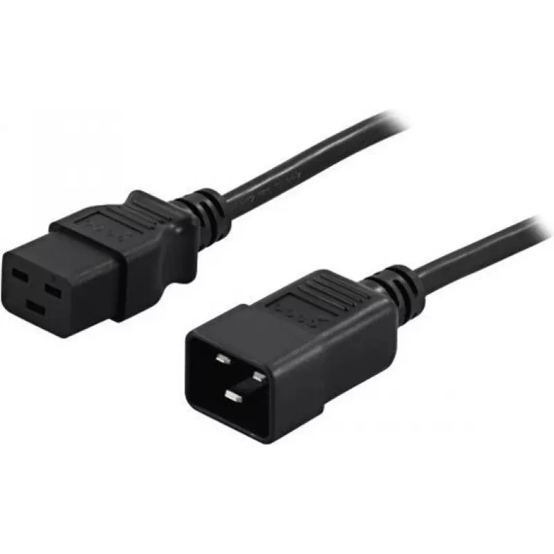 BlueWalker PowerWalker καλώδιο τροφοδοσίας IEC 60320 C19 σε C20 1,8 m μαύρο
