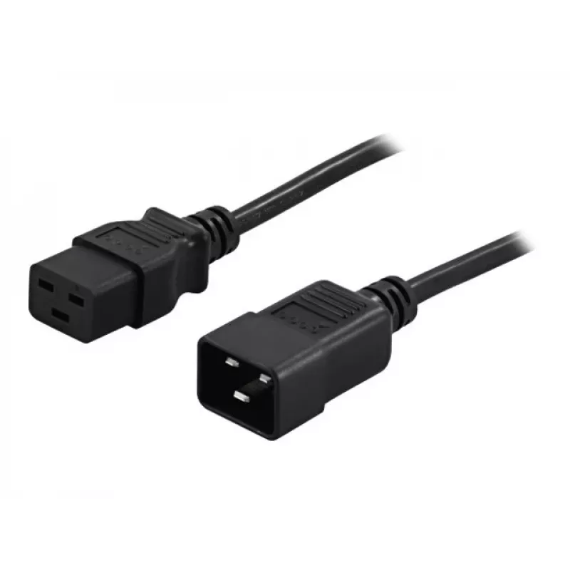 BlueWalker PowerWalker καλώδιο τροφοδοσίας IEC 60320 C19 σε C20 1,8 m μαύρο