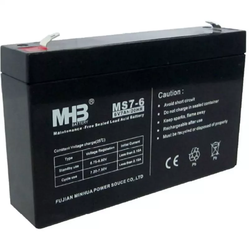 PowerWalker MHB MS7-6 μπαταρία VRLA 12V 7Ah για συστήματα UPS