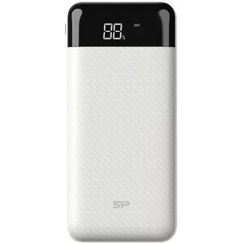 Silicon Power GP28 10000 mAh power bank, λευκό (SP10KMAPBKGP280W)