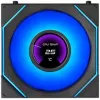 Lian Li UNI FAN SL-INF 120 FLEX LCD Wireless ARGB Συσκευασία 3 τεμ. Μαύρο με controller