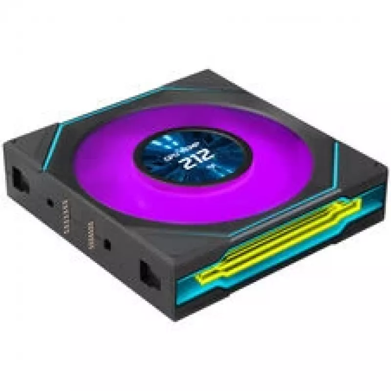 Lian Li UNI FAN SL-INF 120 FLEX LCD Wireless ARGB Συσκευασία 3 τεμ. Μαύρο με controller