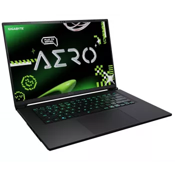 GIGABYTE AERO X16 4PHN4EEC64DH Φορητός υπολογιστής 16 inch UHD+ OLED, AMD Ryzen 9 AI 465, 16GB DDR5, 1TB NVMe SSD, NVIDIA GeForce RTX 5070, Windows 11 Home, Μαύρο