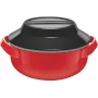 Milton Microwow 1000 θερμική κατσαρόλα, 0.82 L, κόκκινη (MT-6491-P)